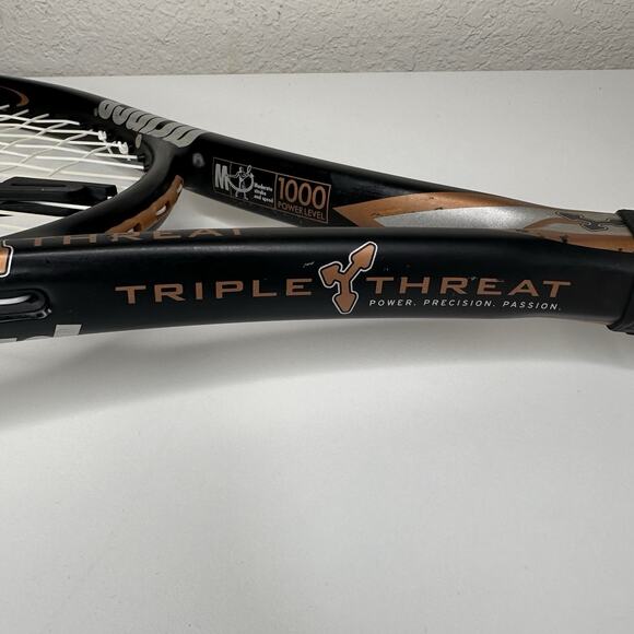 Prince Triple Threat Stealth Mid Plus 100 Tennis Racquet Racket Grip Size 4 3/8 - Picture 5 of 11